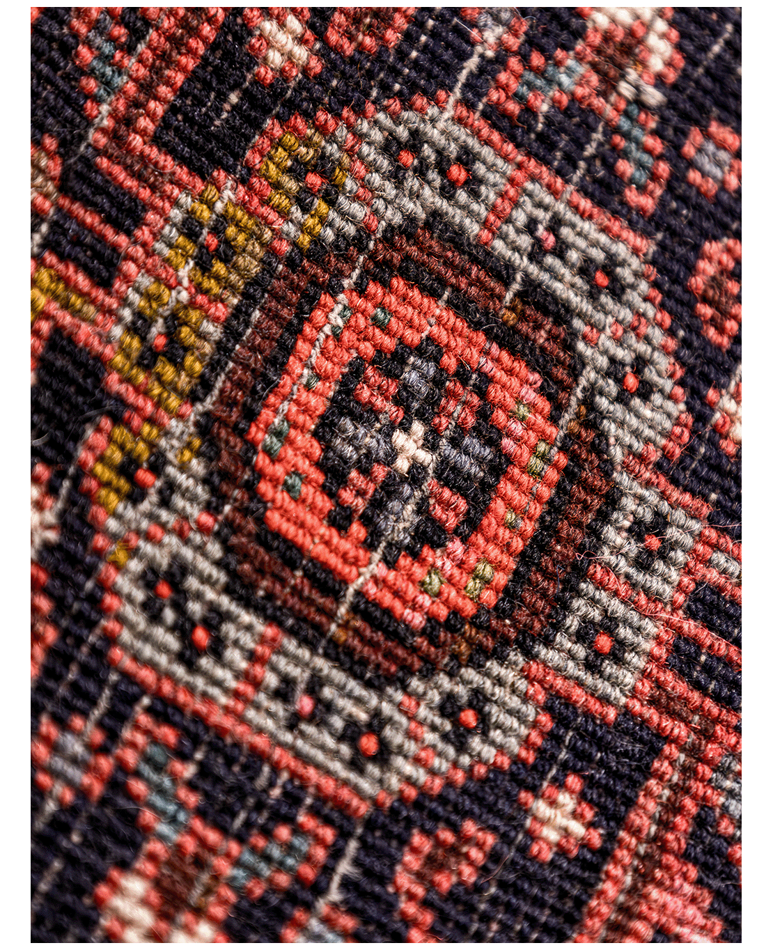 Iranian Bijar Tagab handmade wool rug - Image 5