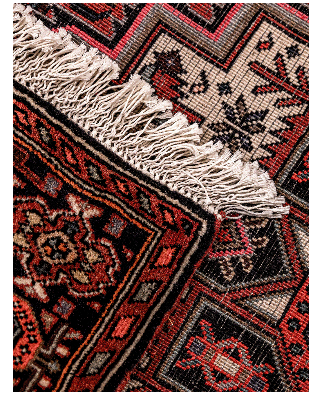 Iranian Bijar Tagab handmade wool rug - Image 2