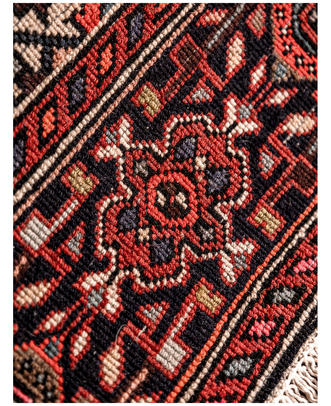 Iranian Bijar Tagab handmade wool rug - Image 5