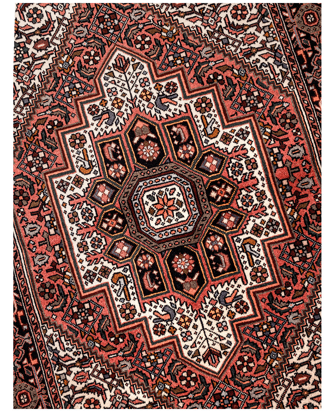 Iranian Bijar Tagab handmade wool rug - Image 2