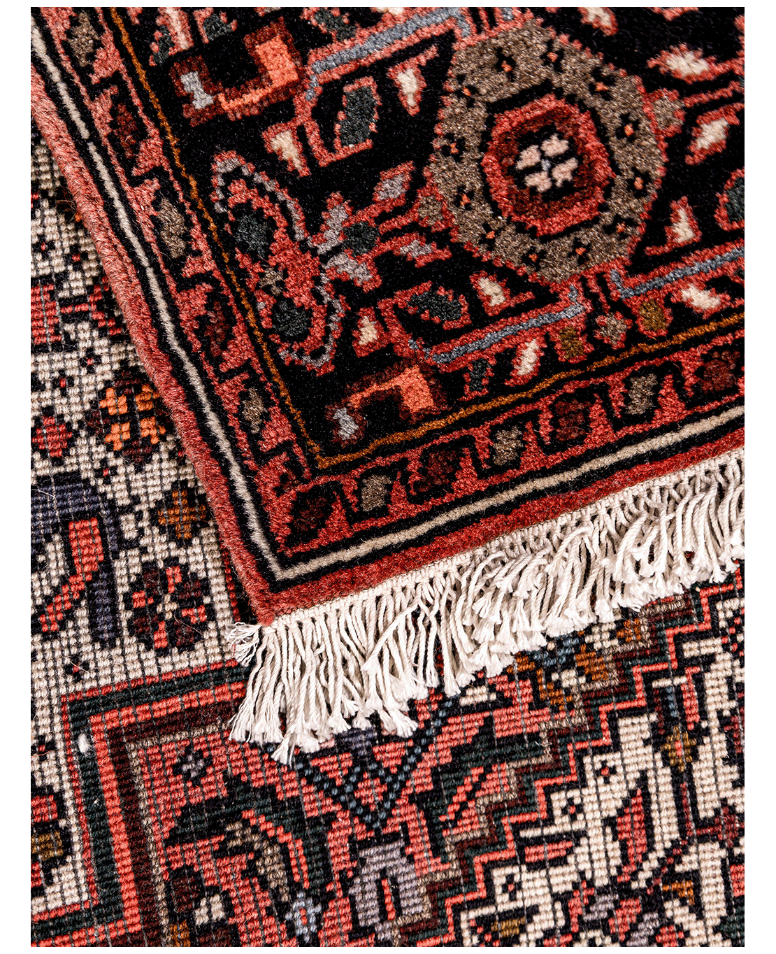 Iranian Bijar Tagab handmade wool rug - Image 3