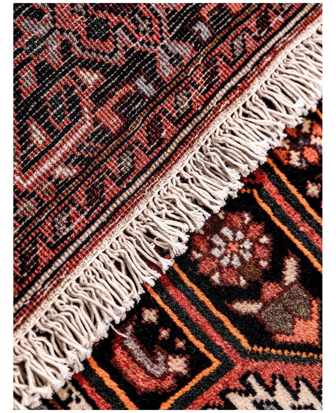 Iranian Bijar Tagab handmade wool rug - Image 4