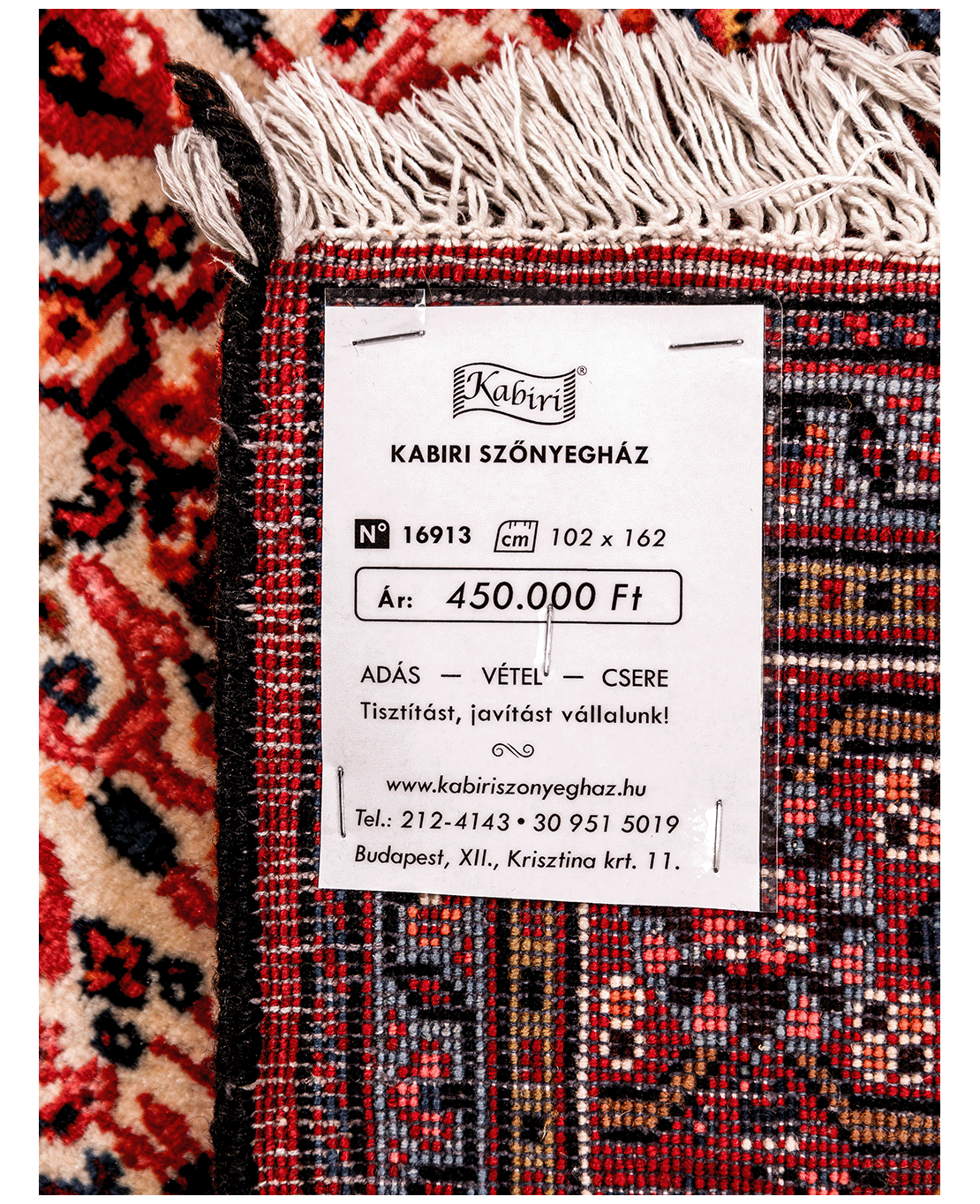Iranian Bijar Tagab handmade wool rug - Image 6
