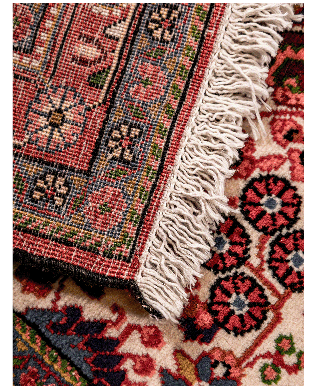 Iranian Bijar Tagab handmade wool rug - Image 4
