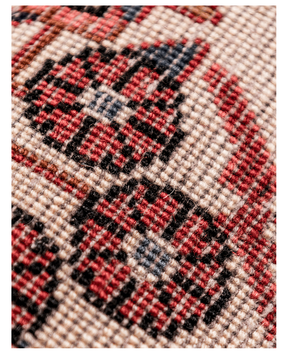 Iranian Bijar Tagab handmade wool rug - Image 5