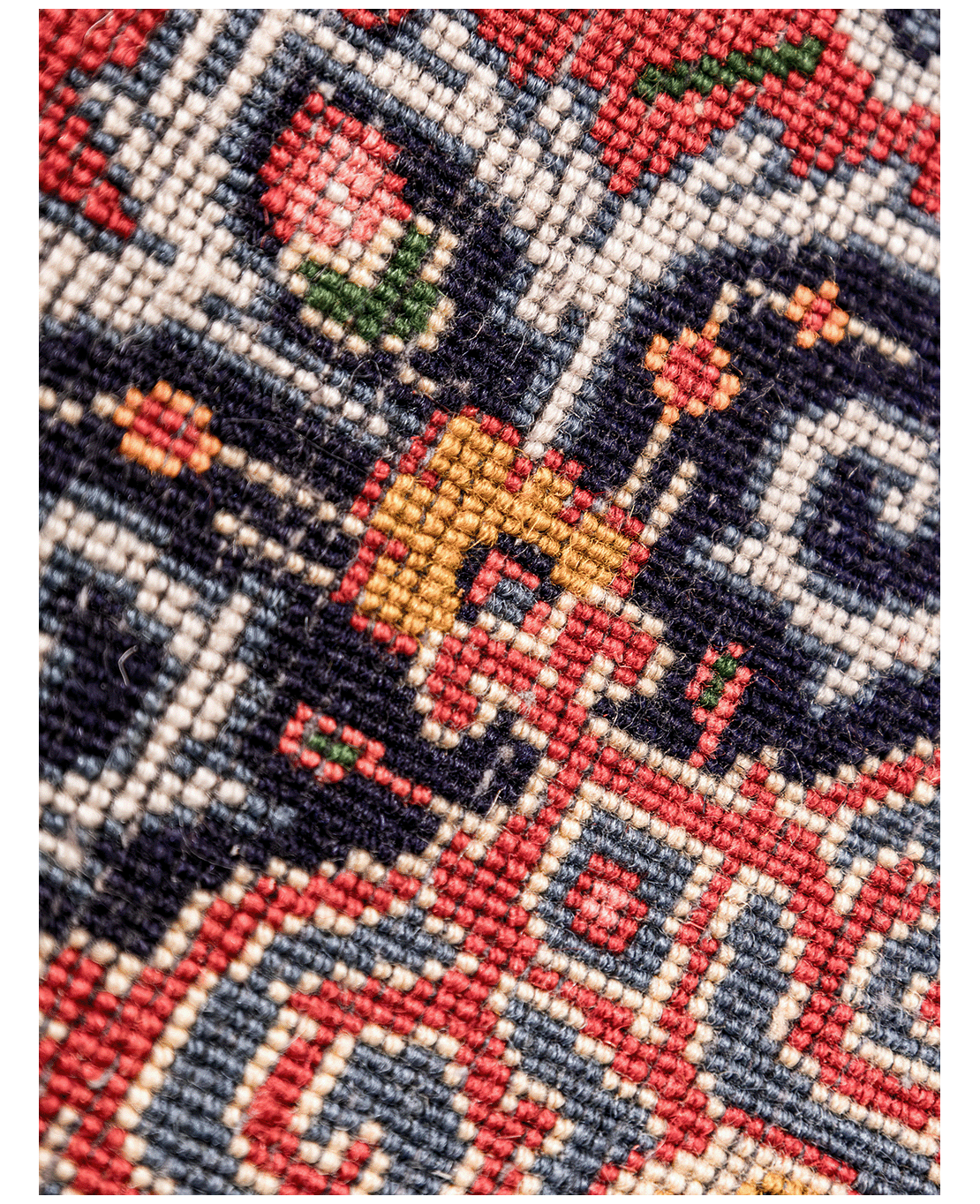 Iranian Zanjan handmade wool rug - Image 5