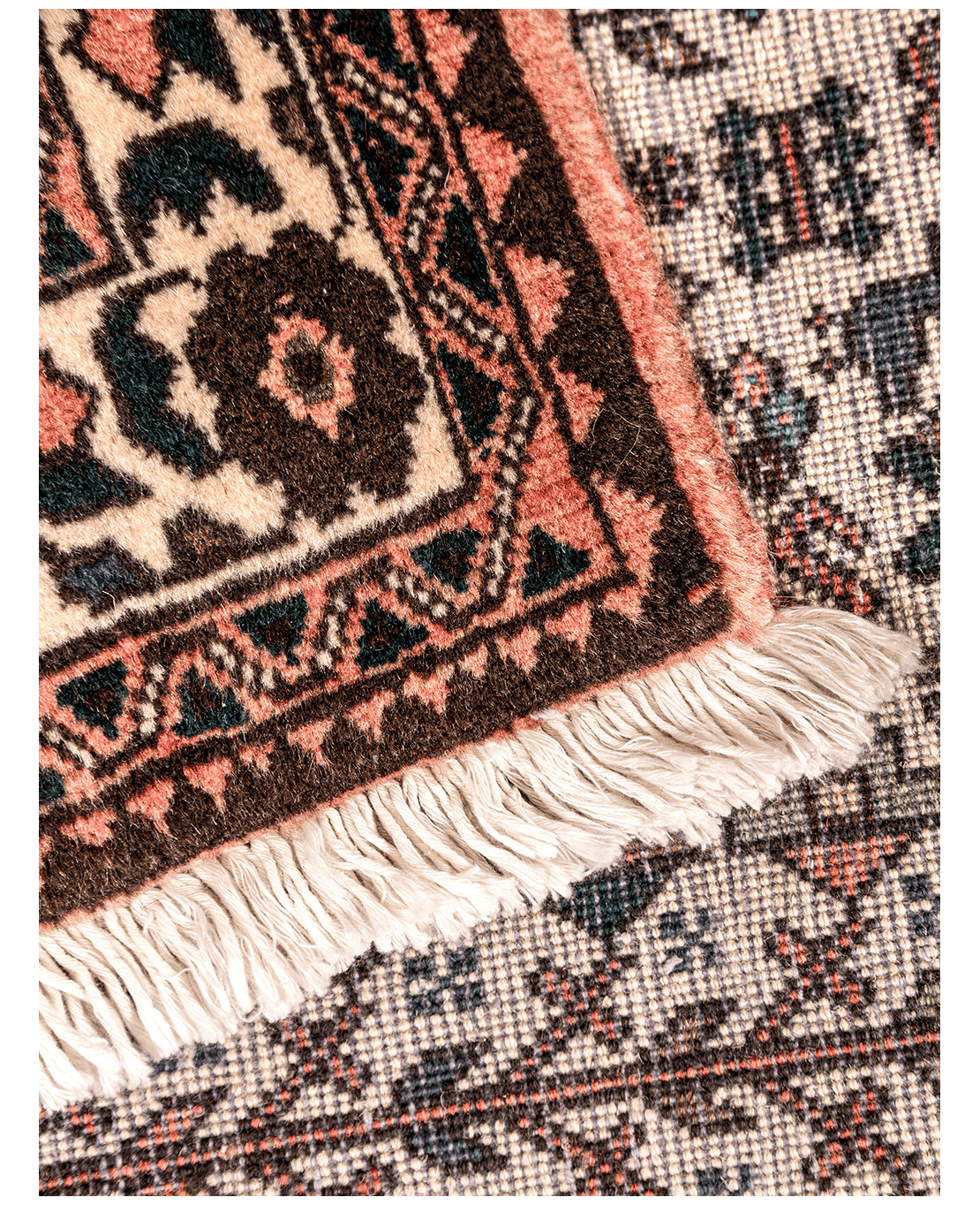 Iranian Abadeh handmade wool rug - Image 2