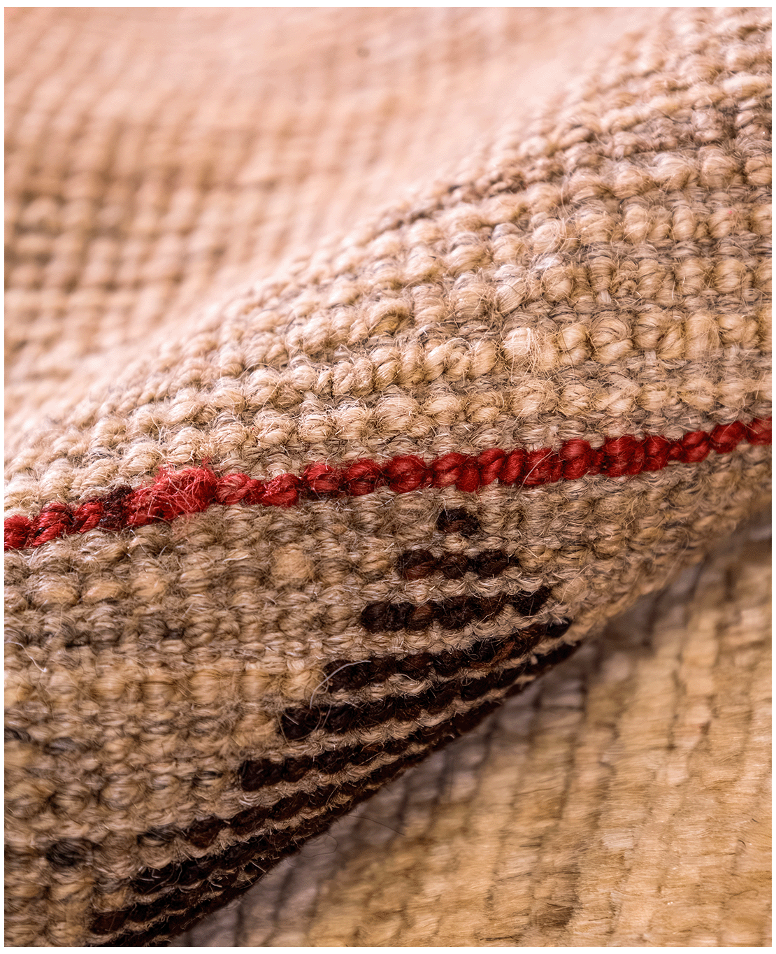 Taimany Berber hand-knotted wool rug - Image 5