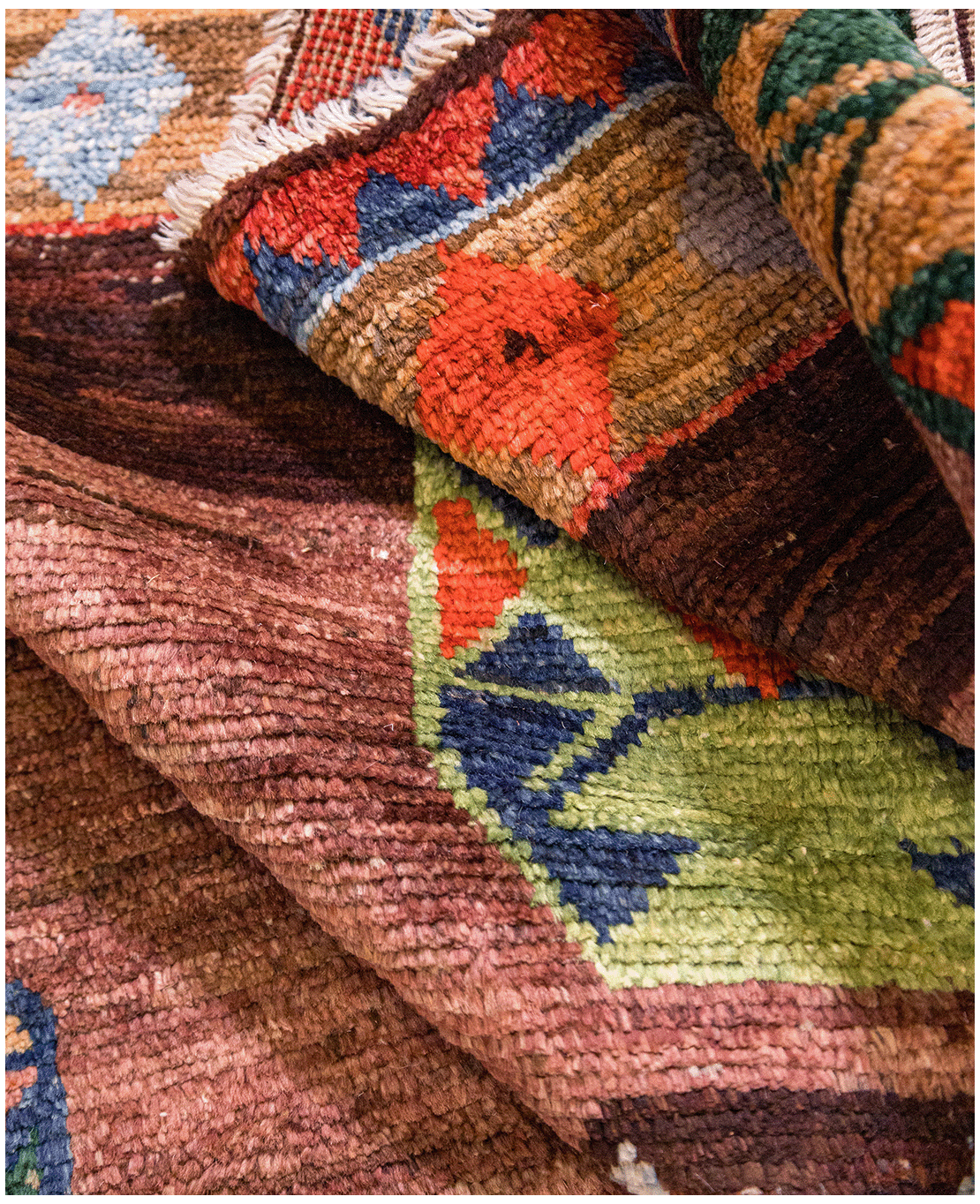 Taimany Berber hand-knotted wool rug - Image 6