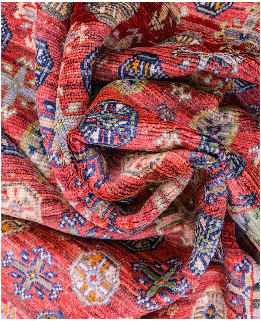 Taimany Berber hand-knotted wool rug - Image 6