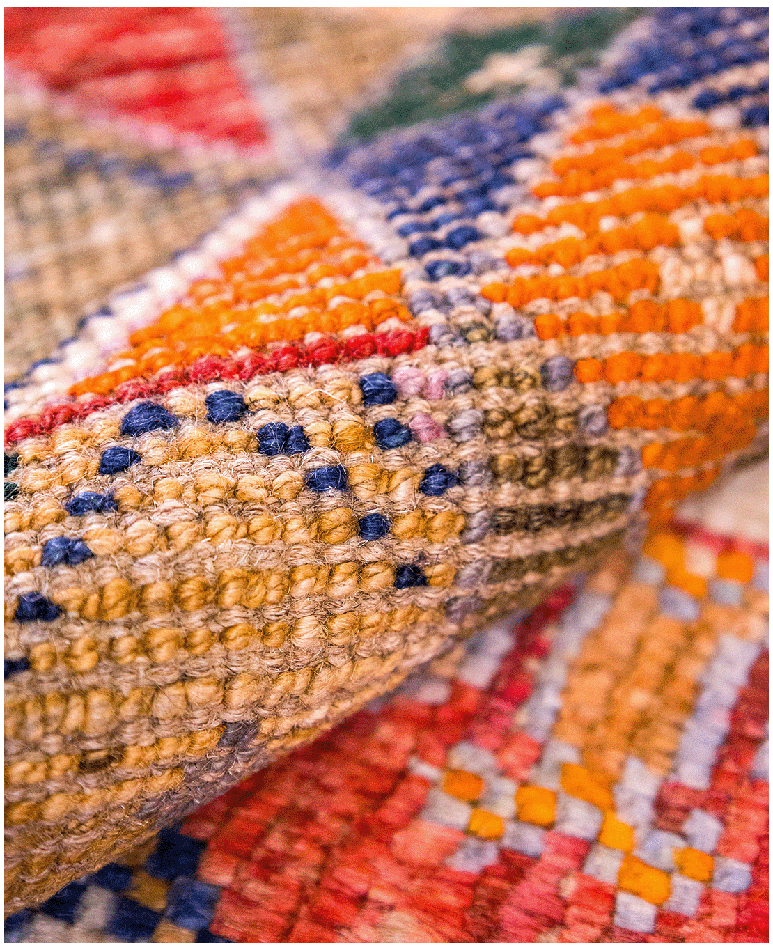 Taimany Berber hand-knotted wool rug - Image 7