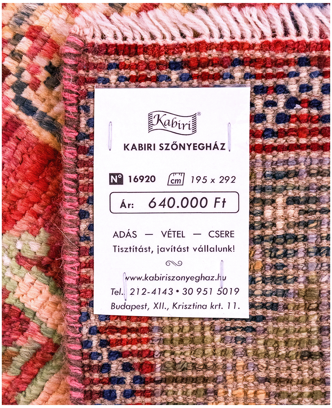 Taimany Berber hand-knotted wool rug - Image 8
