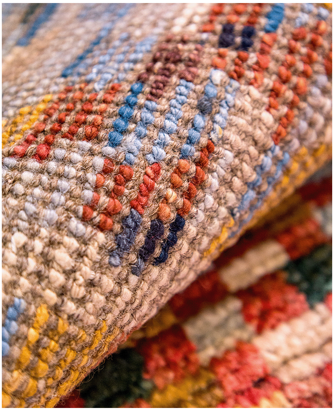 Taimany Berber hand-knotted wool rug - Image 3