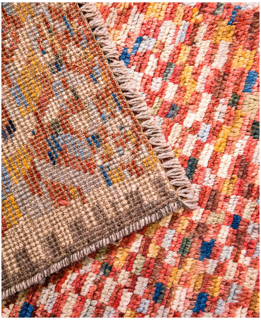 Taimany Berber hand-knotted wool rug - Image 4