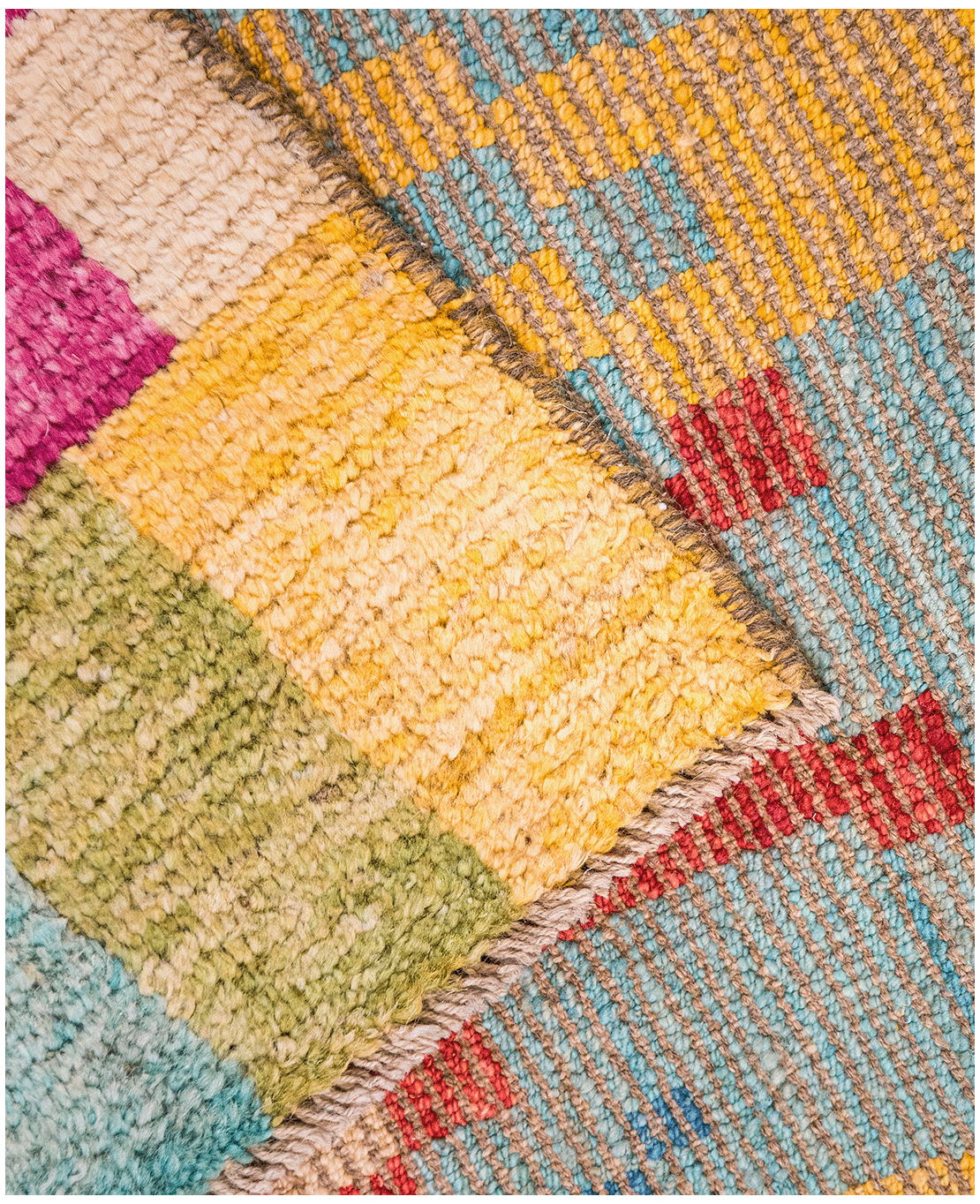 Taimany Berber hand-knotted wool rug - Image 2