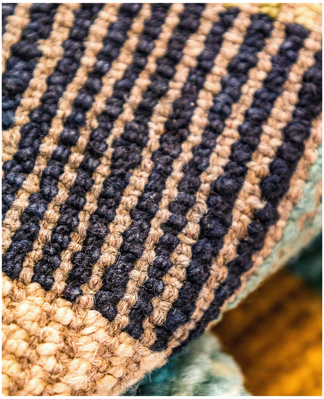 Taimany Berber hand-knotted wool rug - Image 6