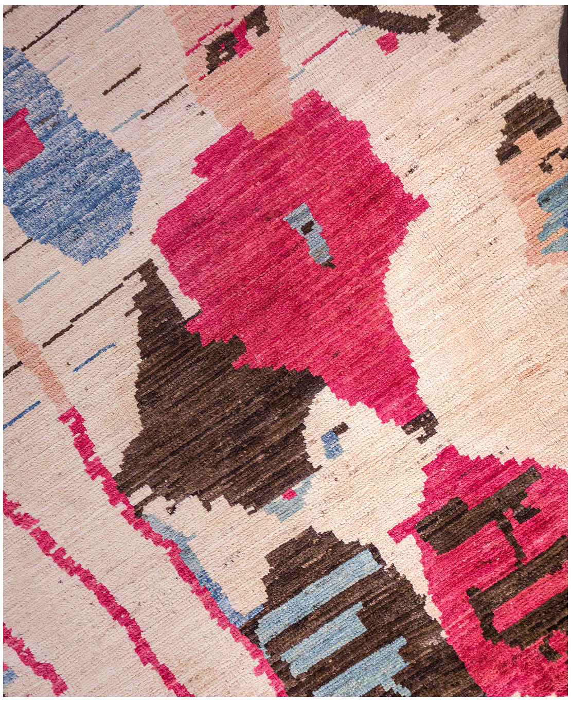 Taimany Berber hand-knotted wool rug - Image 2