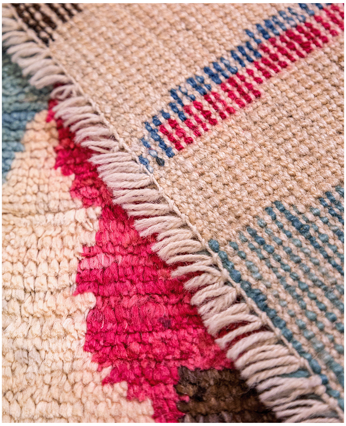 Taimany Berber hand-knotted wool rug - Image 3