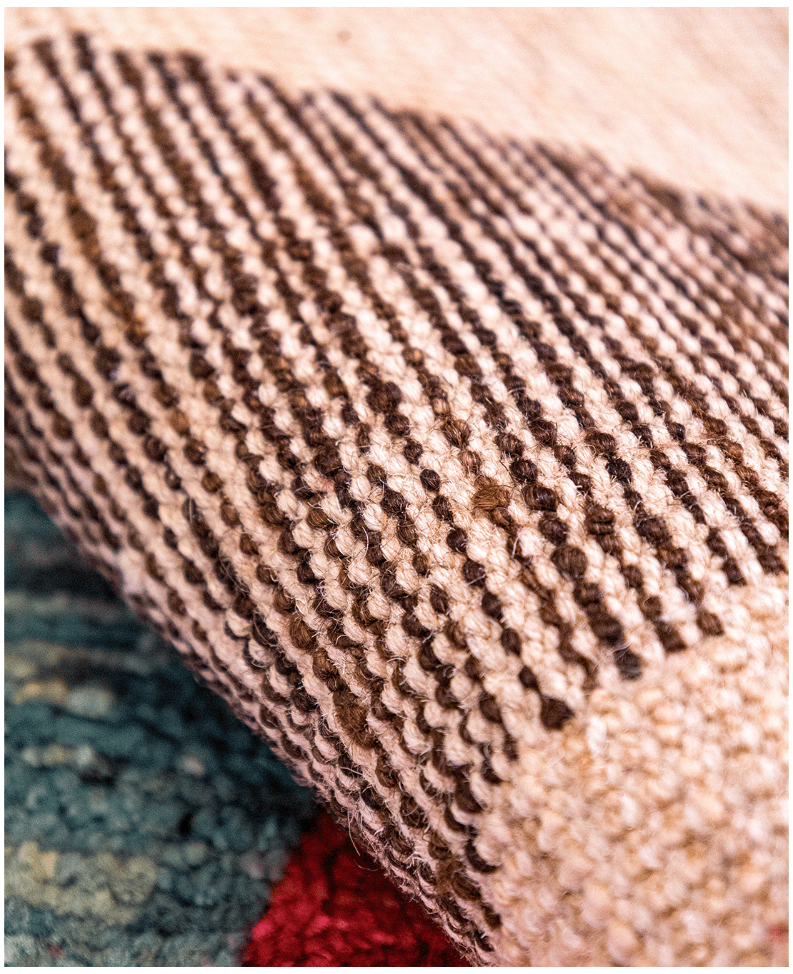 Taimany Berber hand-knotted wool rug - Image 4