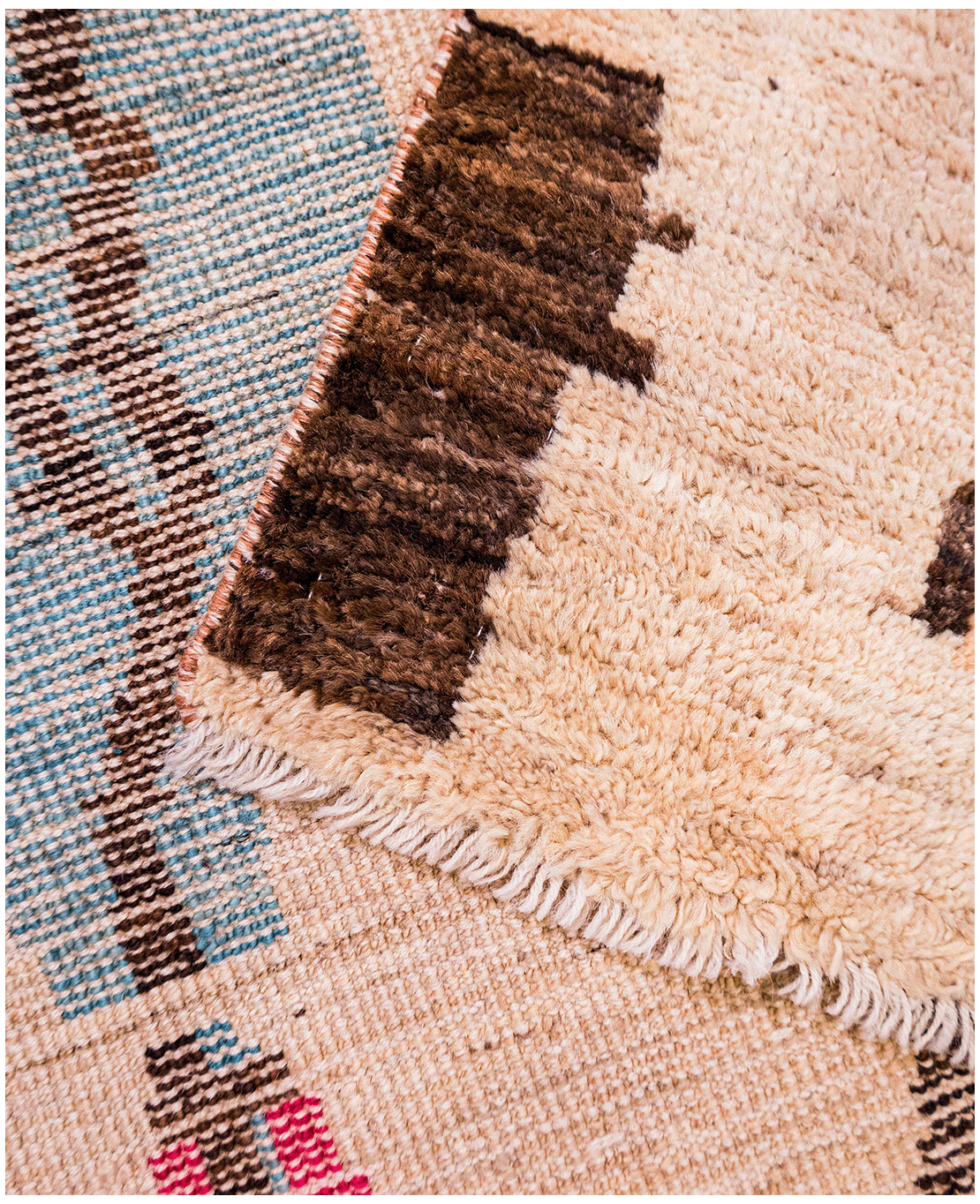 Taimany Berber hand-knotted wool rug - Image 5