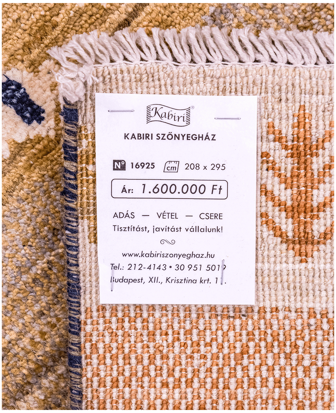 Ziegler Ariana hand-knotted wool rug - Image 6