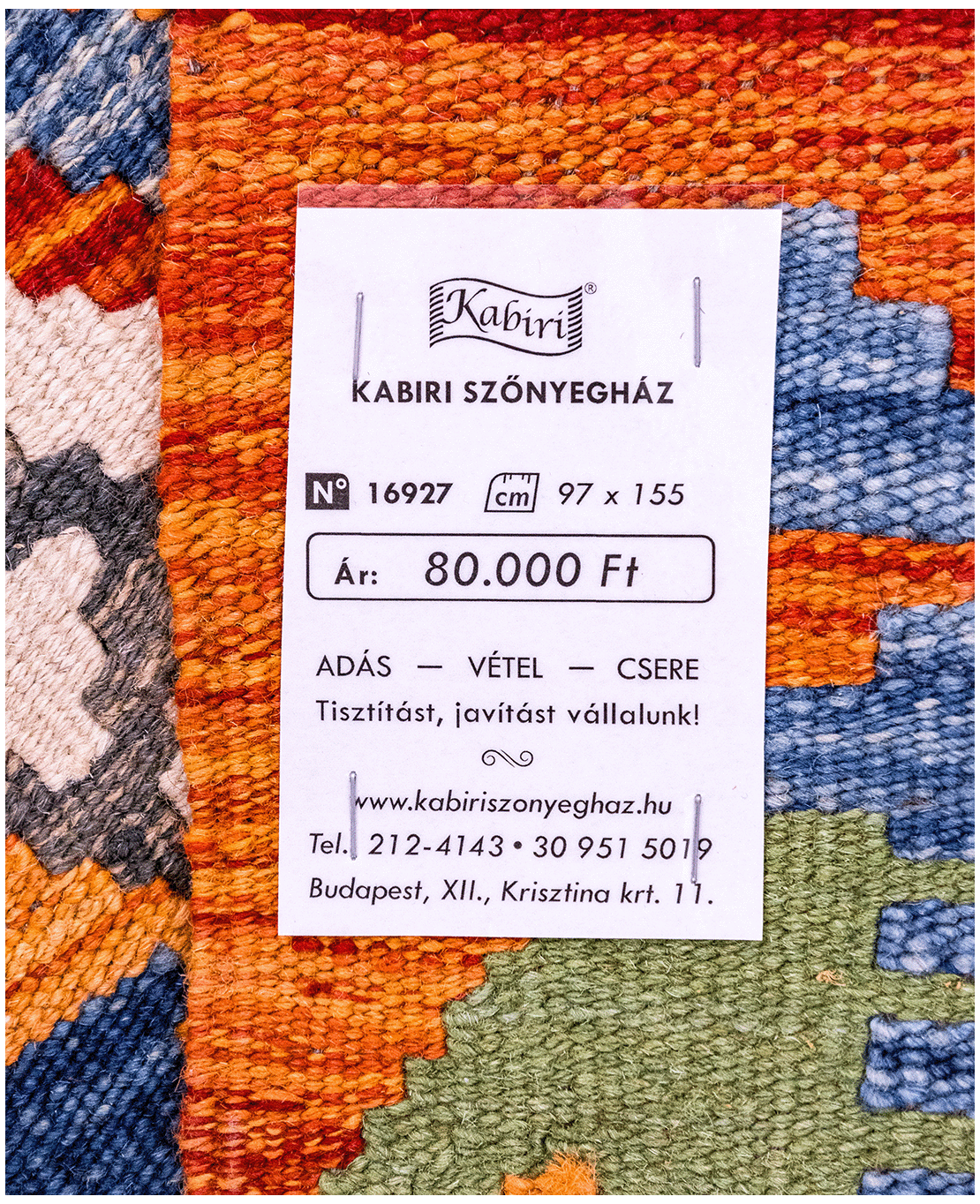 Afghan old style kilim - Image 5