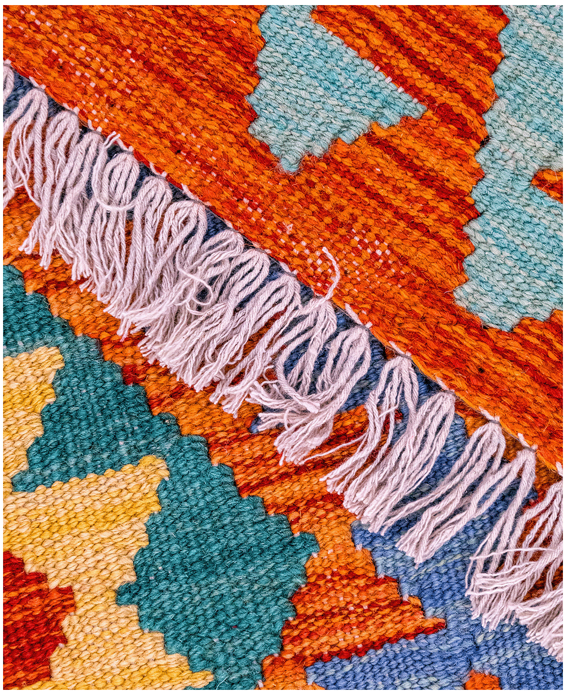 Afghan old style kilim - Image 4