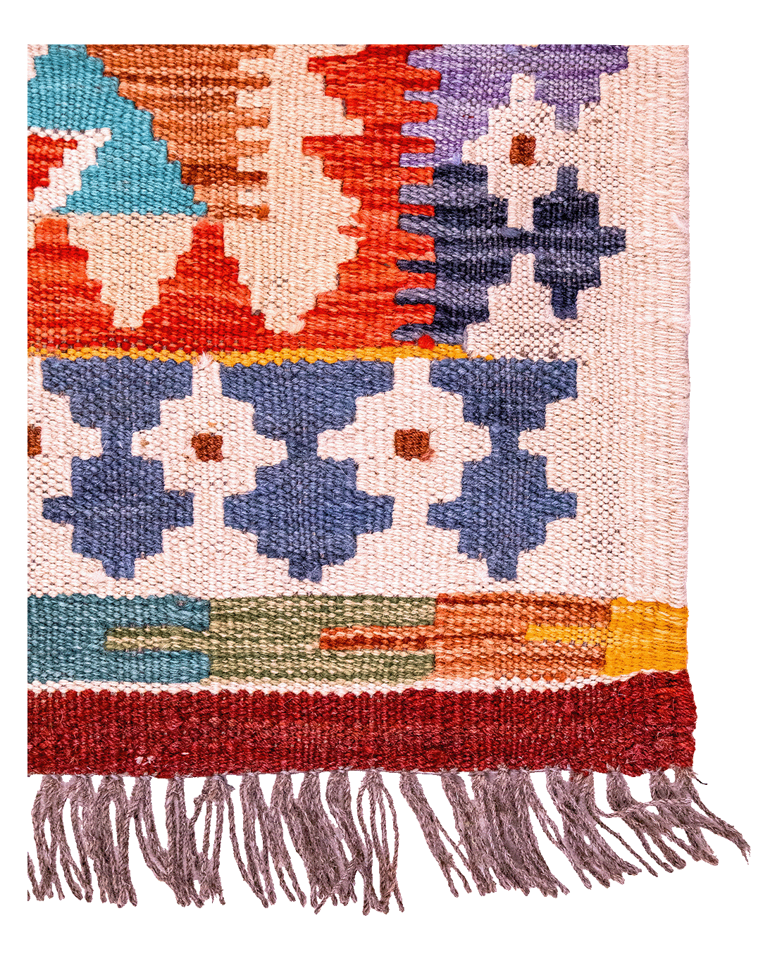 Afghan old style kilim - Image 2