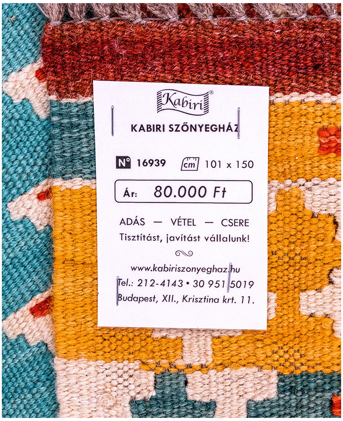 Afghan old style kilim - Image 5
