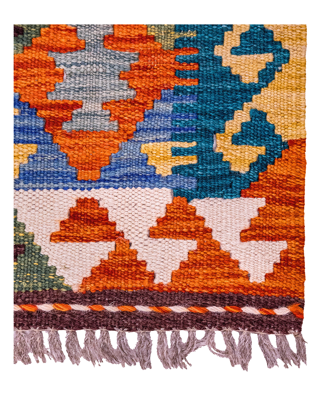 Afghan old style kilim - Image 2