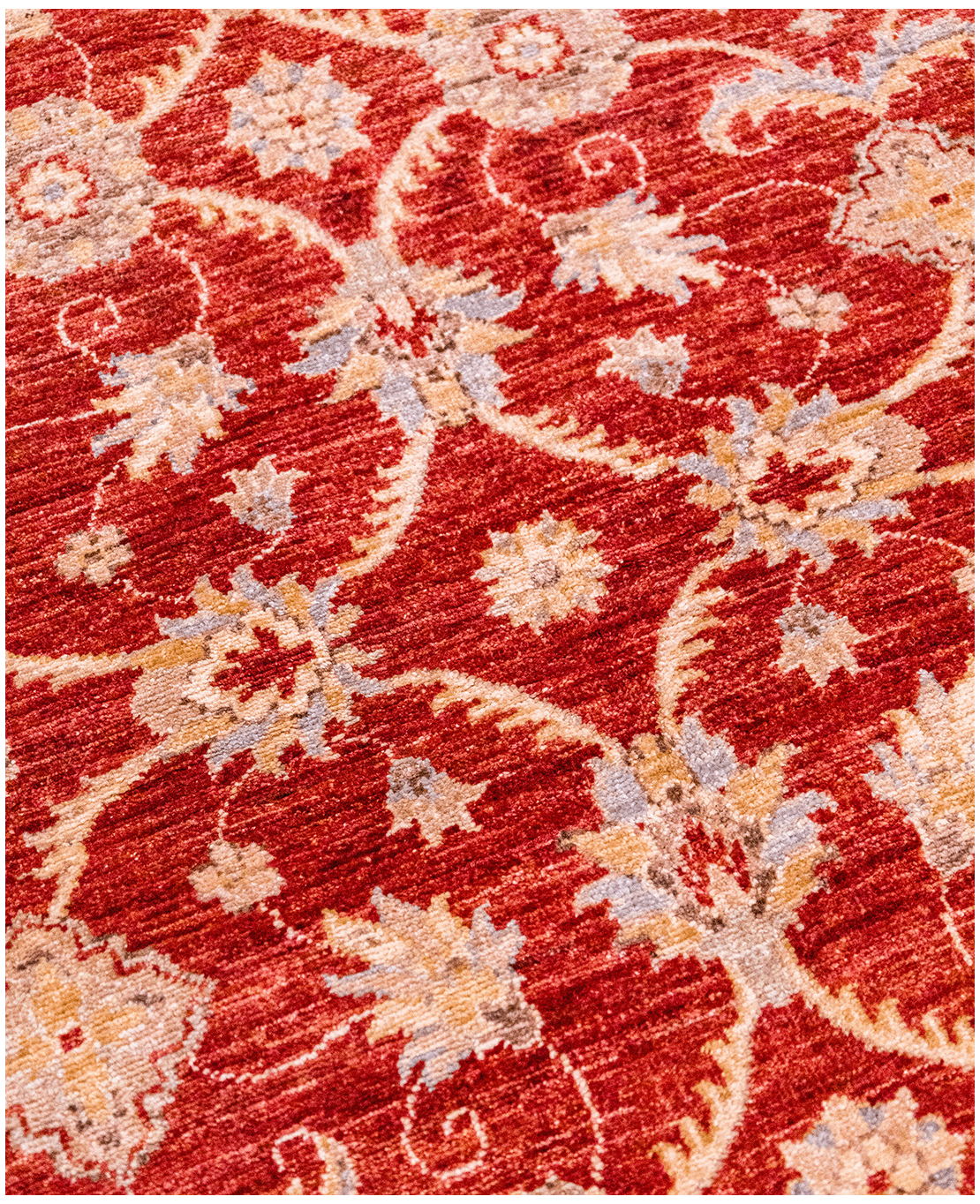 Afghan Ziegler hand-knotted wool rug - Image 3