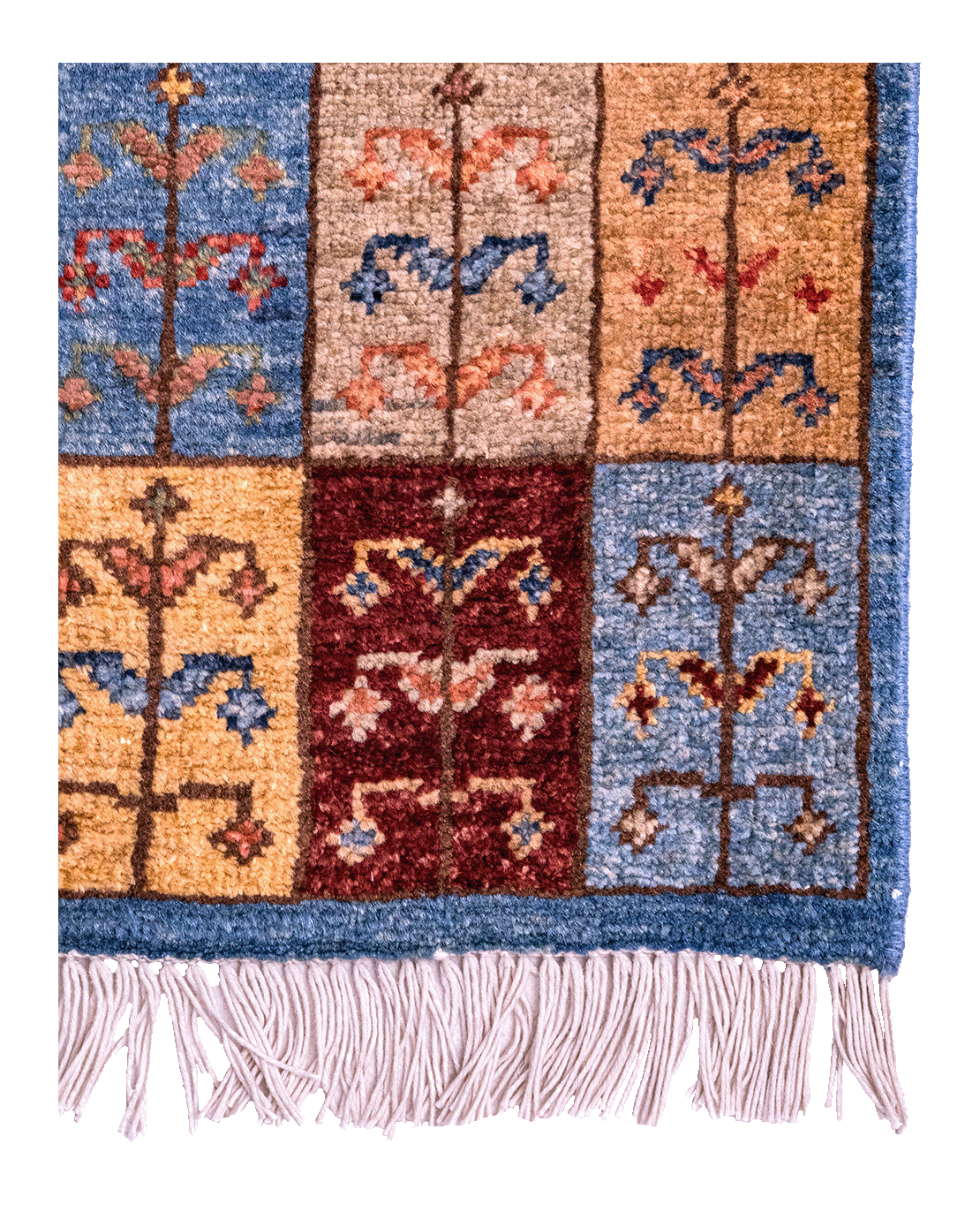Afghan Kazakh hand-knotted wool rug - Image 2