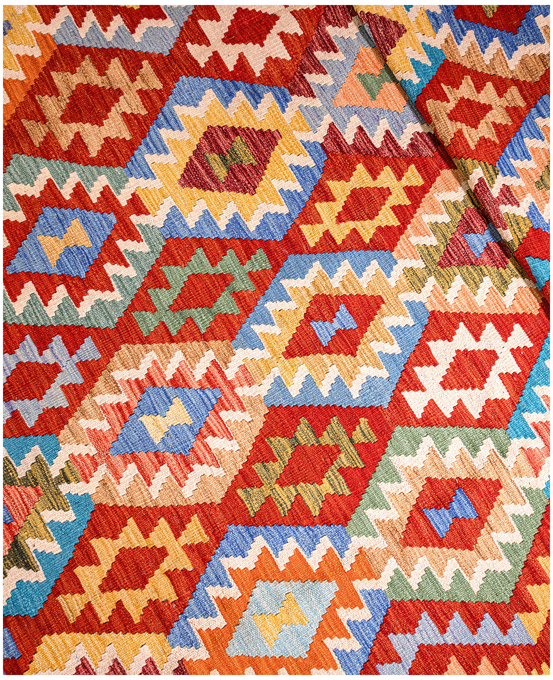Afghan old style kilim - Image 3