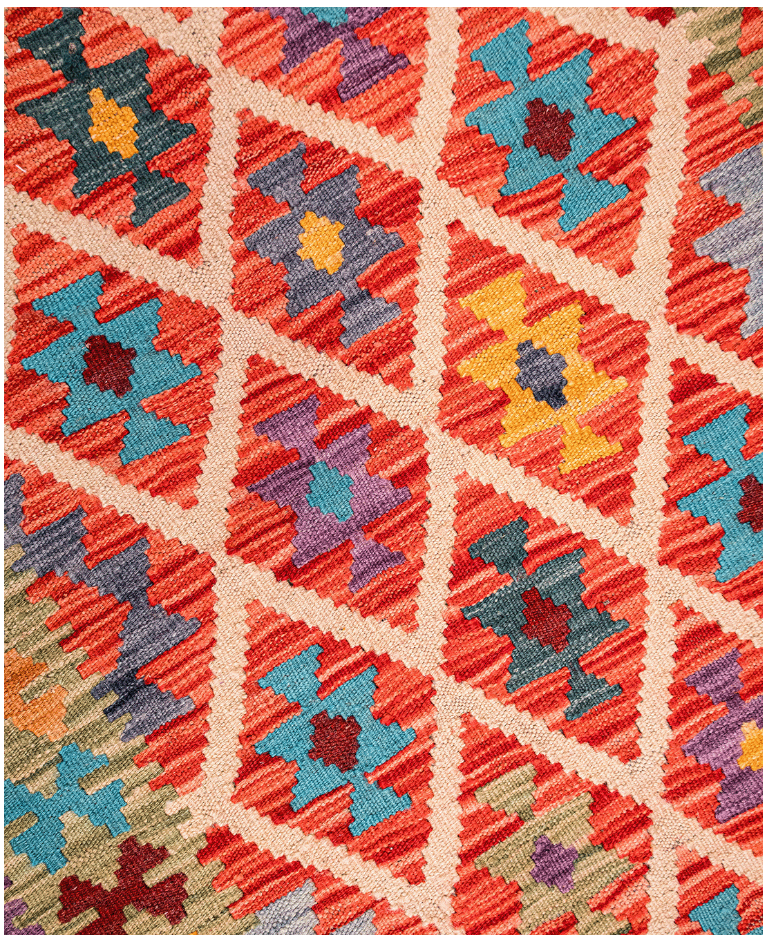 Afghan old style kilim - Image 3