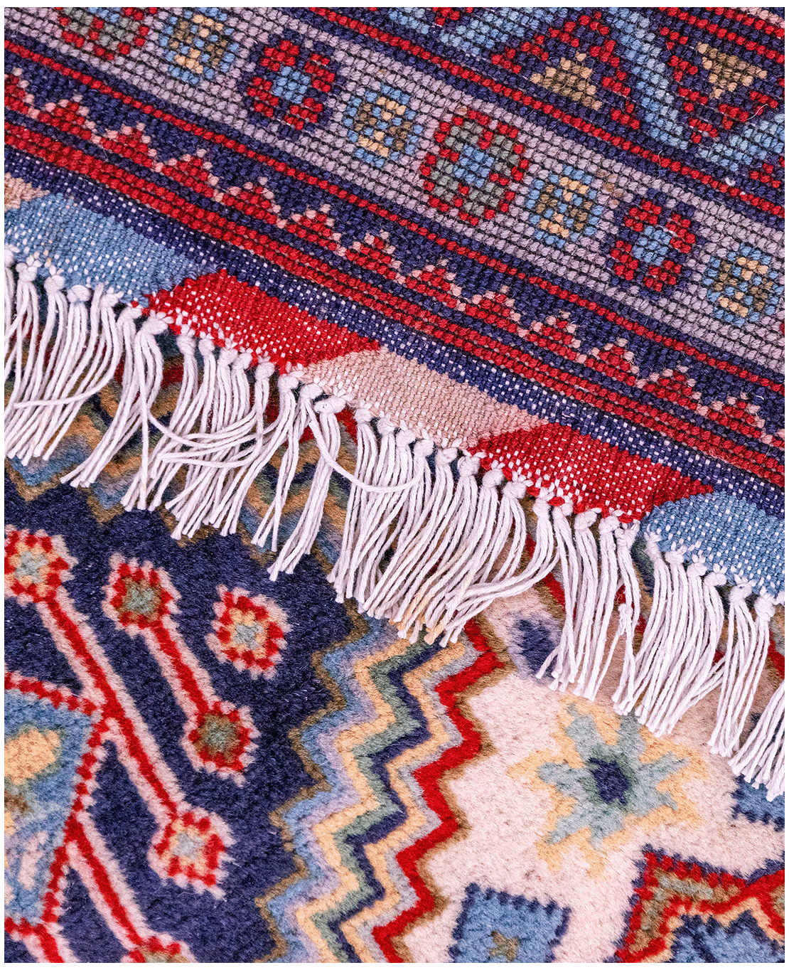 Afghan Herati hand-knotted wool rug - Image 4