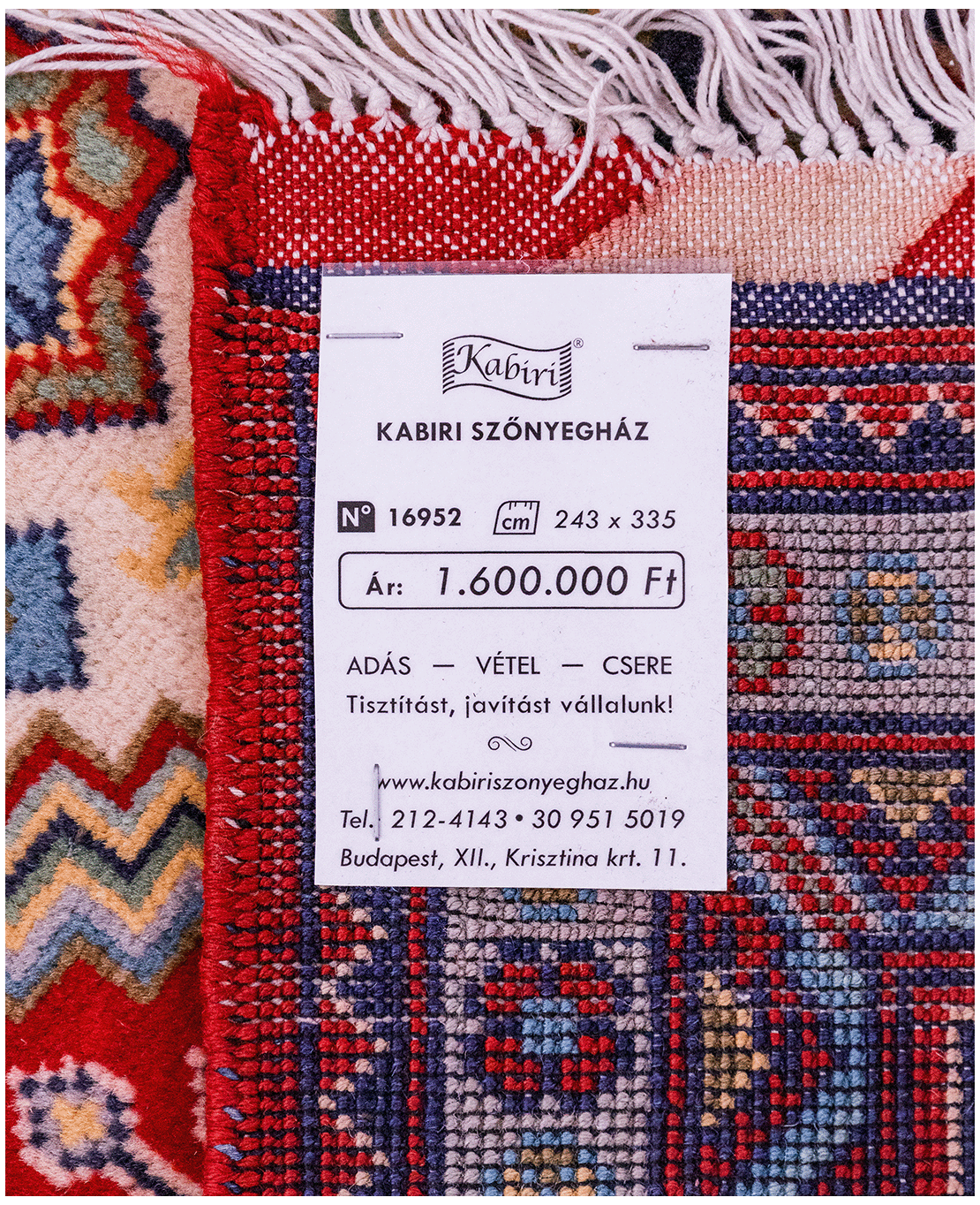 Afghan Herati hand-knotted wool rug - Image 6