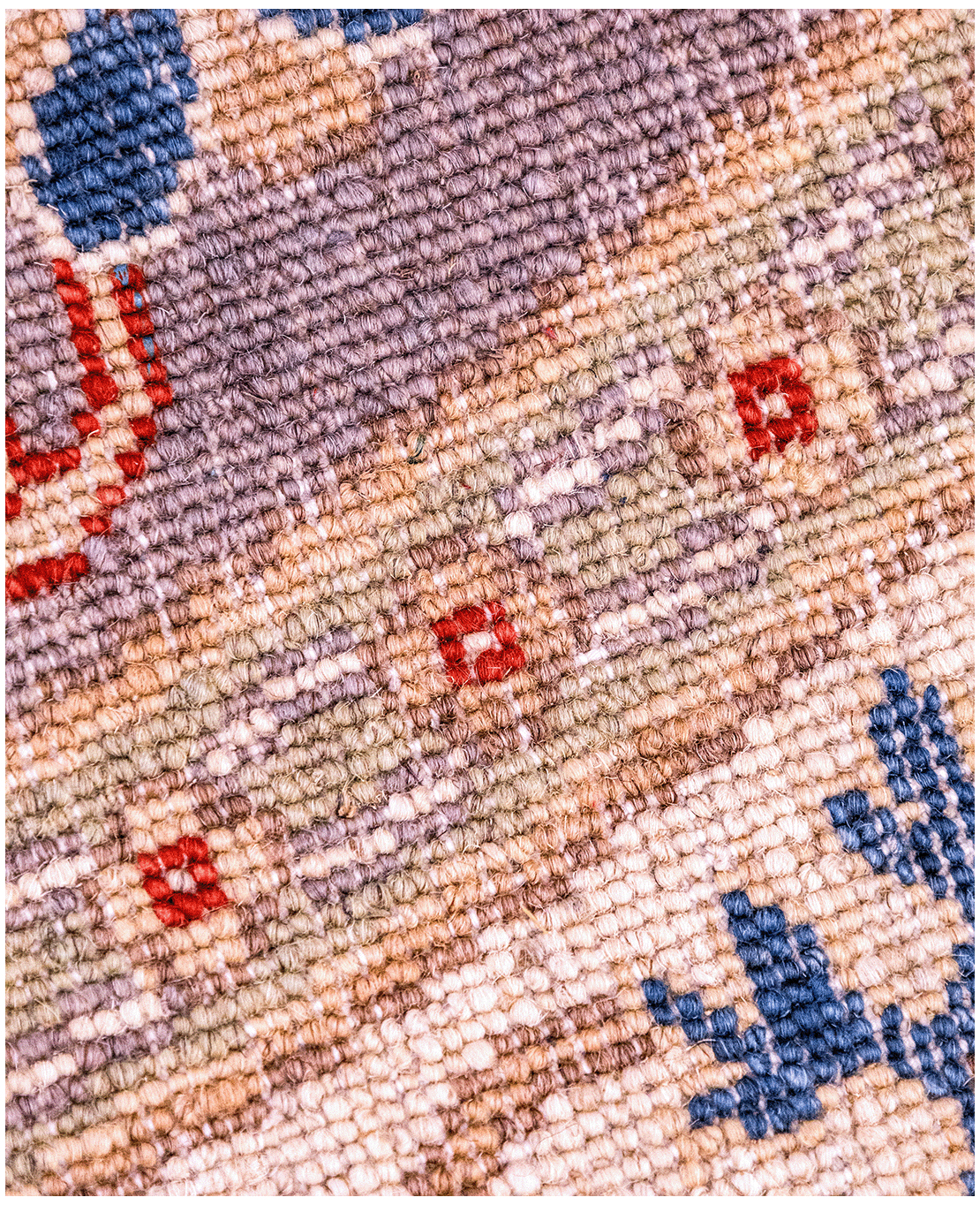 Afghan Ziegler hand-knotted wool round rug - Image 5