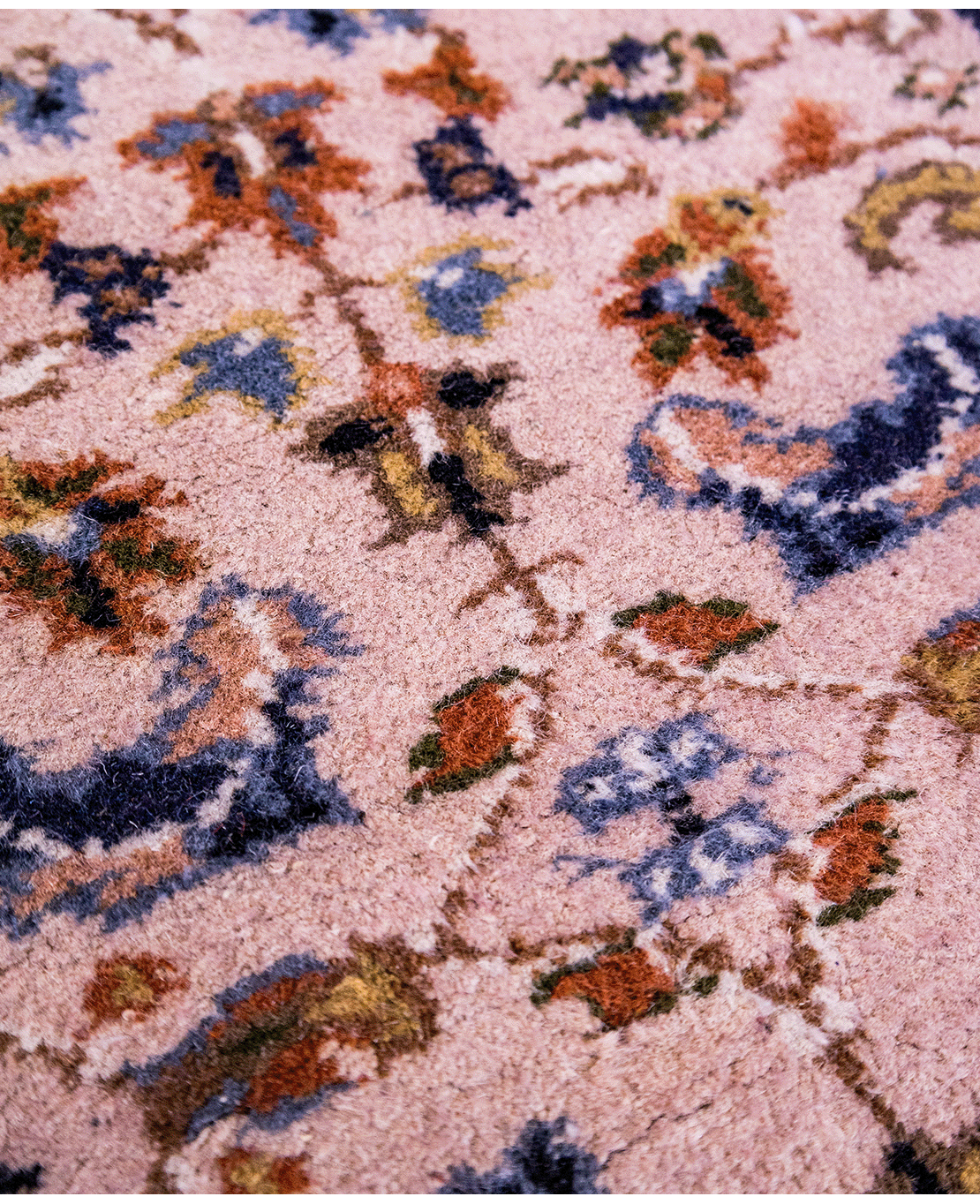 Iranian Keshan handmade wool rug - Image 3