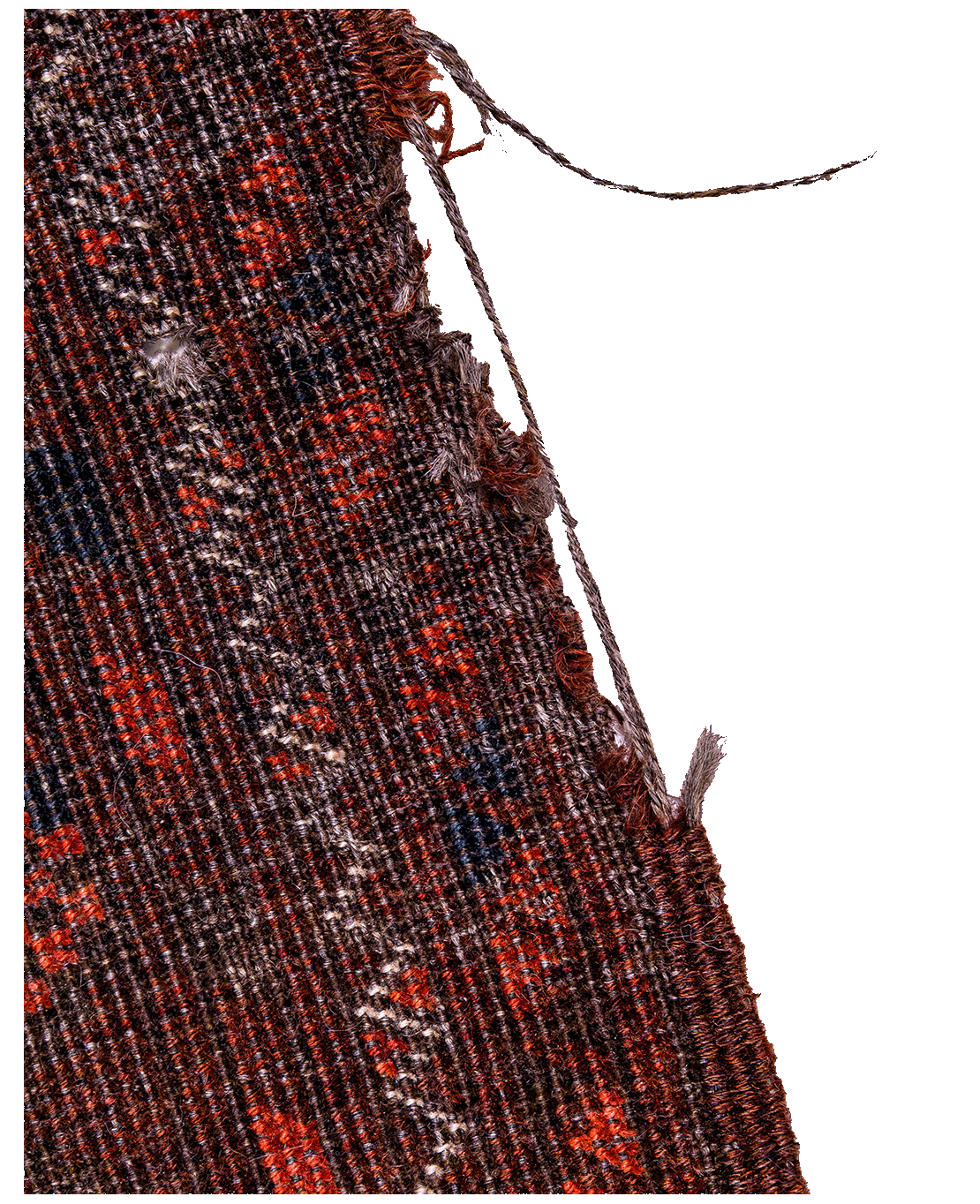 Afghan Aktscha Antik handmade wool rug - Image 9
