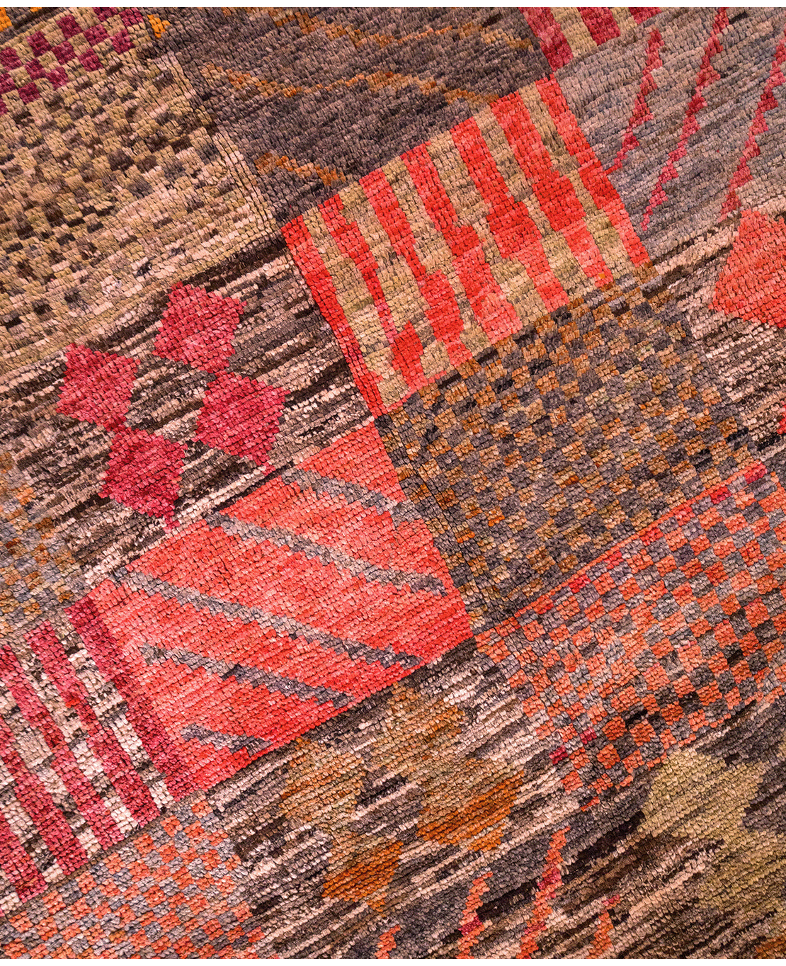 Taimany Berber hand-knotted wool rug - Image 3
