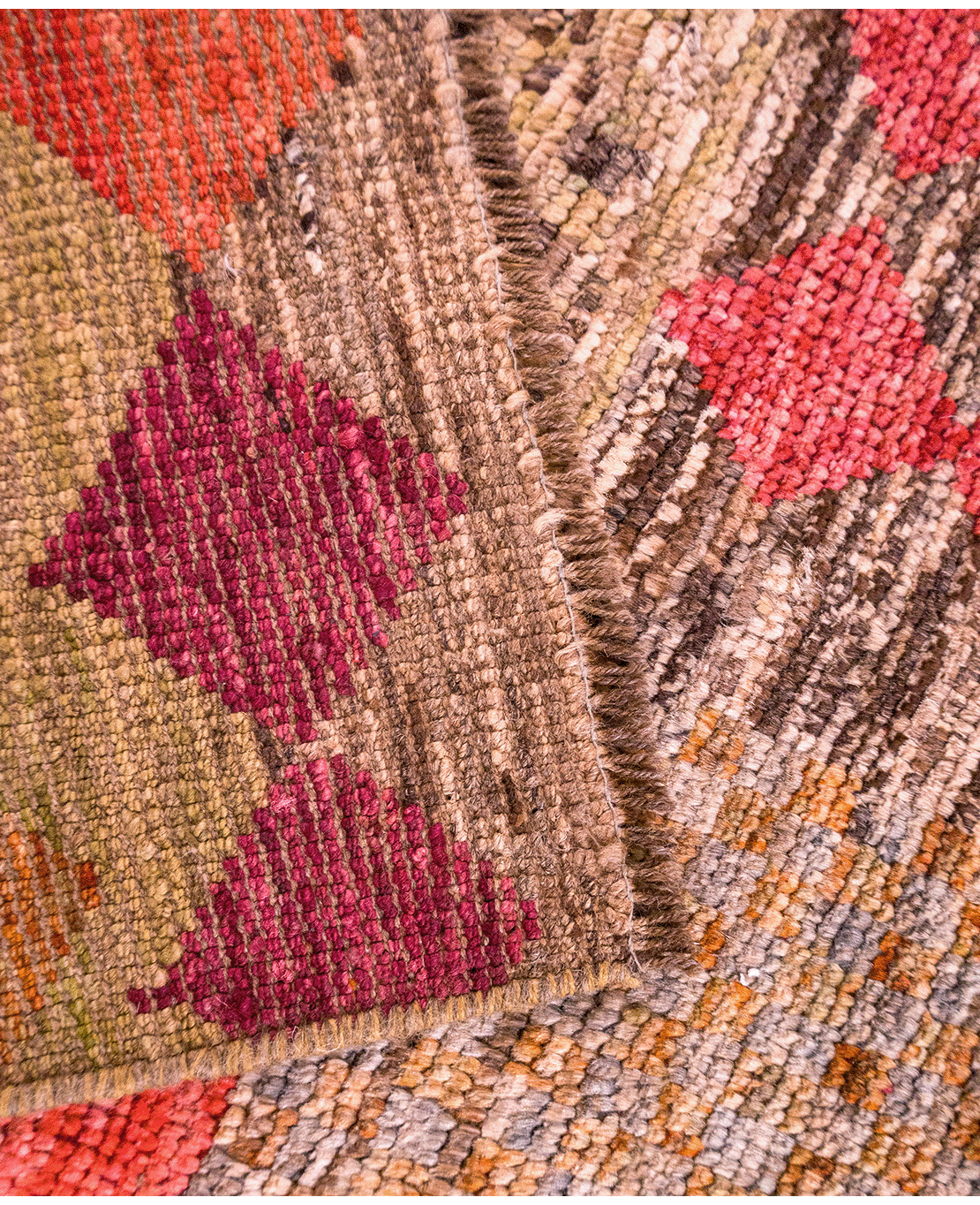 Taimany Berber hand-knotted wool rug - Image 4
