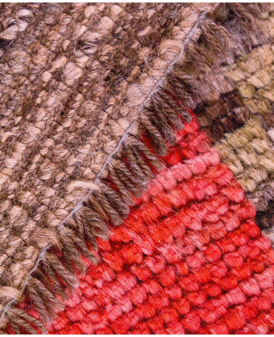 Taimany Berber hand-knotted wool rug - Image 5