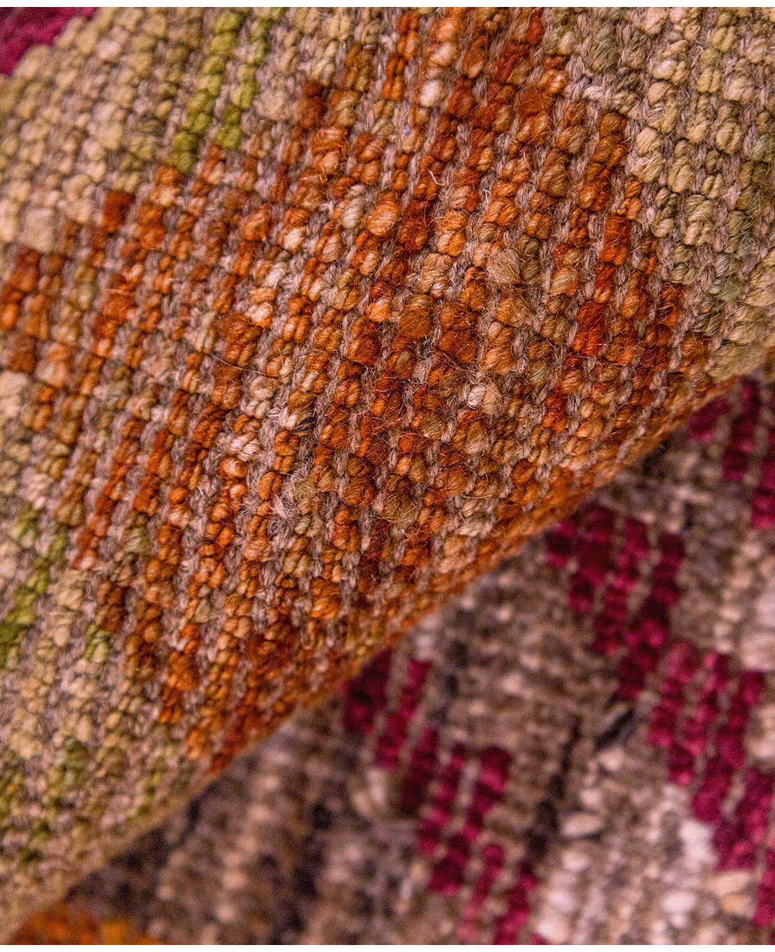 Taimany Berber hand-knotted wool rug - Image 6