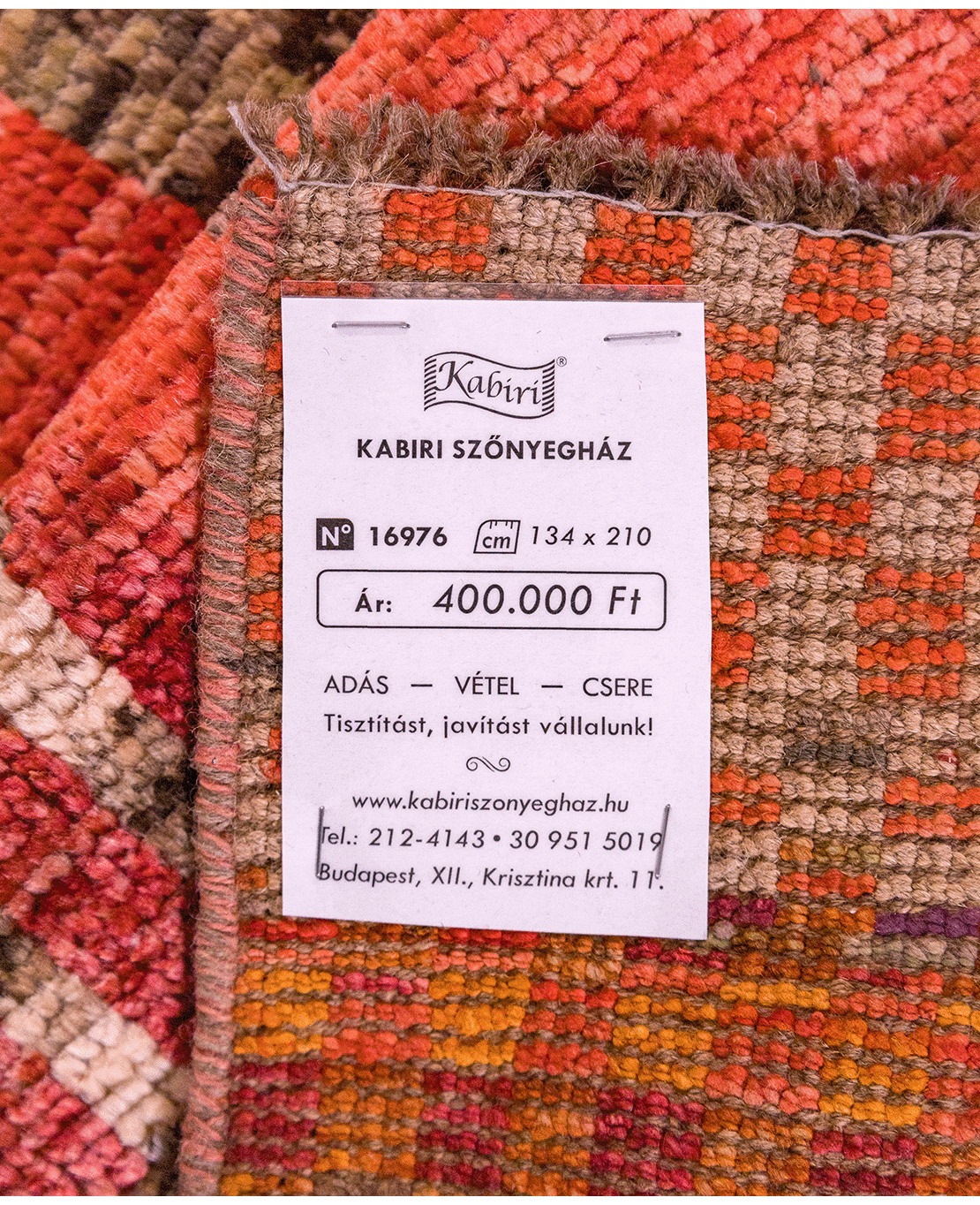 Taimany Berber hand-knotted wool rug - Image 7