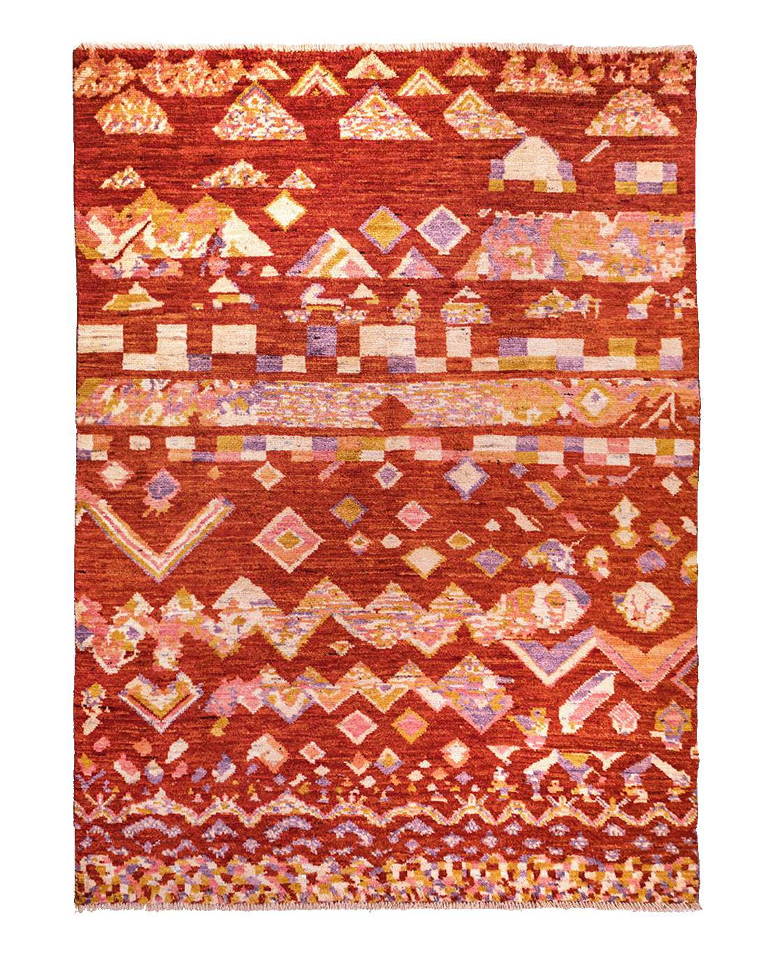 Taimany Berber hand-knotted wool rug - Image 2
