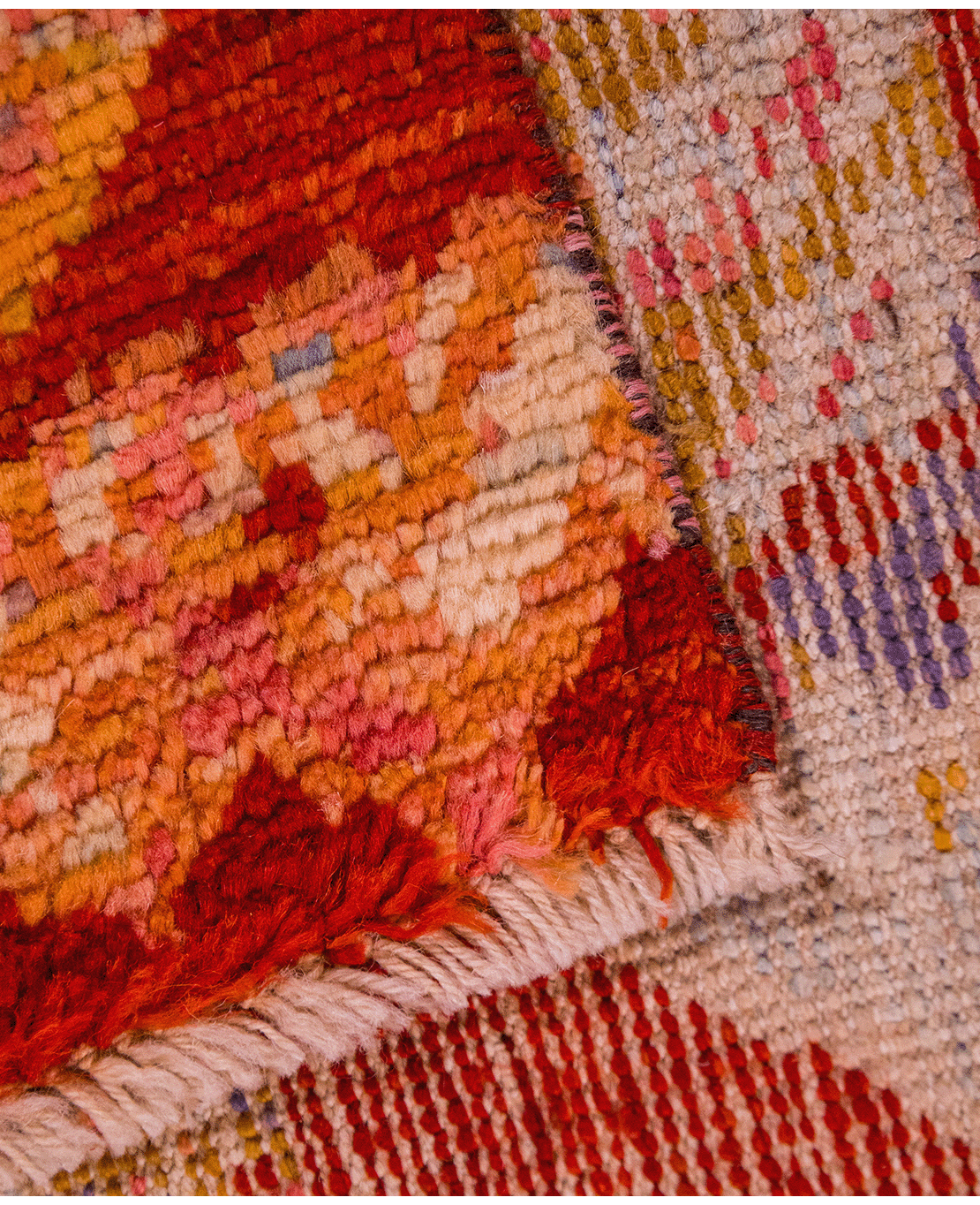 Taimany Berber hand-knotted wool rug - Image 3