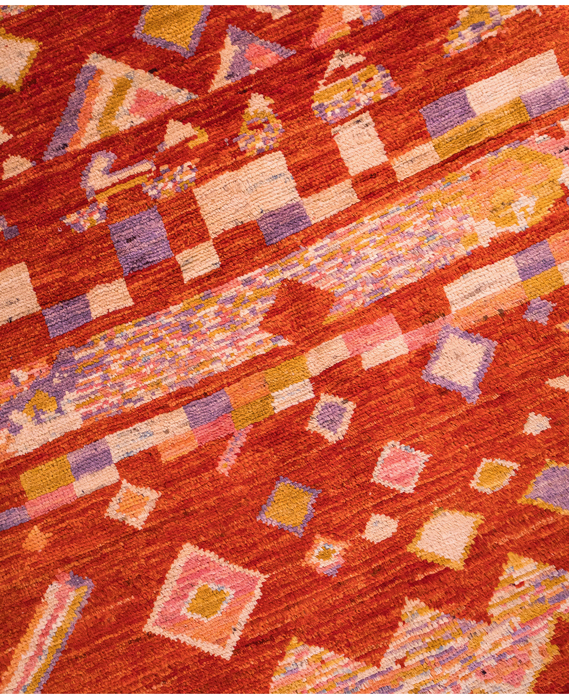 Taimany Berber hand-knotted wool rug - Image 4