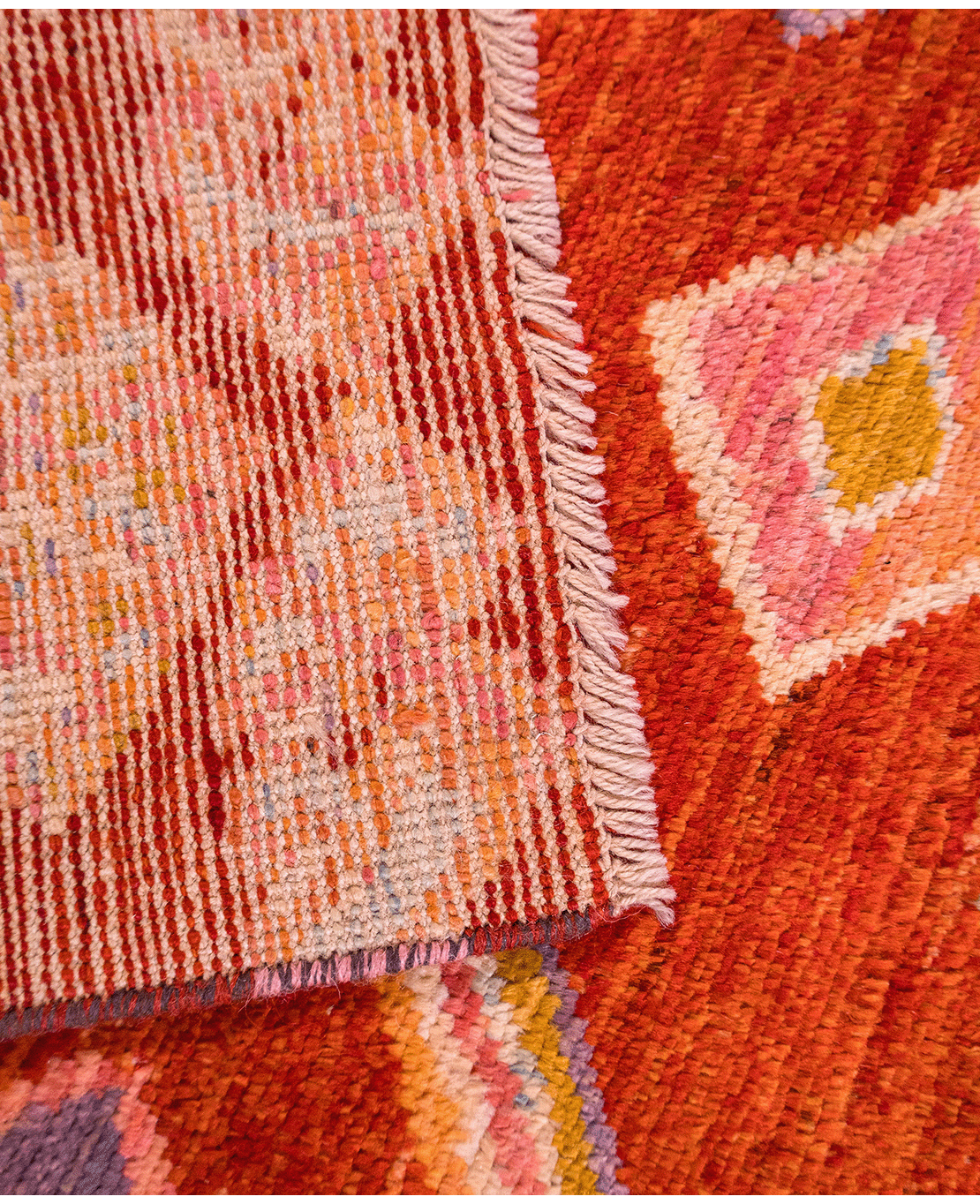 Taimany Berber hand-knotted wool rug - Image 5