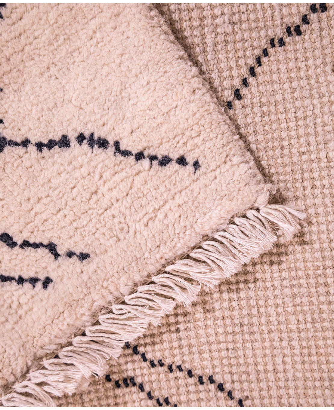 Taimany Berber hand-knotted wool rug - Image 2