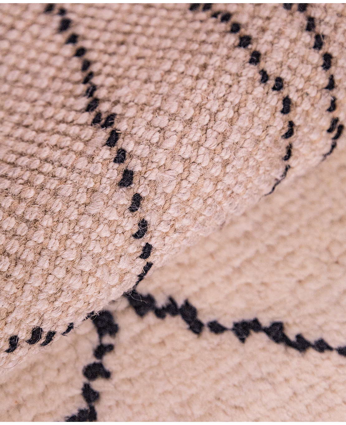 Taimany Berber hand-knotted wool rug - Image 6